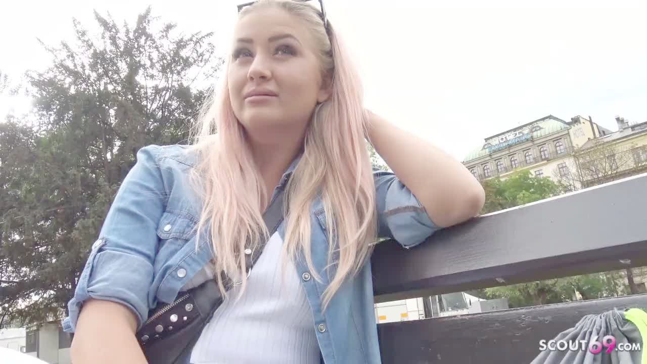 german scout - curvy college fresh girl have sex at pick up .