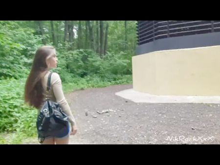 Evelina Darling Ass Screwed In The Park Audience Urine In The