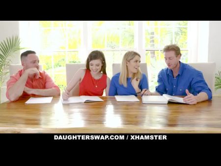 Daughterswap - Stepdaughters Seduce Their Dads Into .