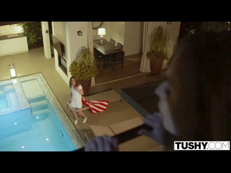 Tushy Superb Hotel Maid Gets Butt Dominated By A Power Couple