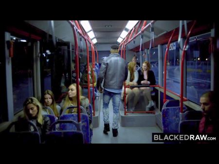 Blackedraw Two Chicks Coition Big Bbc On Bus!