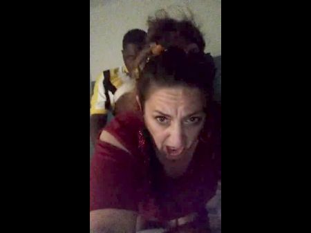 Middle-aged Pawg Gets Bbc To Dump A Ball Sack At Dave & Buster