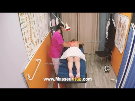 Ukrainian Milf Goes To The Massagist For Some Ailments . The Massagist Bangs Her And Shoots A Load In Her Mouth