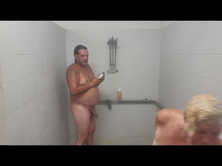 Spouse And Wifey Taking A Bathroom With A Quickie: Hd Porn 9b