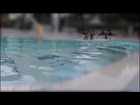 Swimming Pooj Xxx Ondar Wother - Video ðŸŒ¶ï¸ Beautiful blonde doll Angelika Grays rides a hard cock by the pool  - OK.XXX