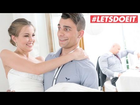 Letsdoeit - Teen Step Mom Cindy Shine Fucks Step Son In Her Bride Dress