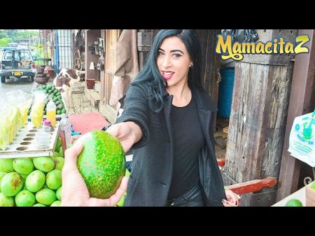Mamacitaz - Super Horny Novice Latina Picked Up To Ride Organ