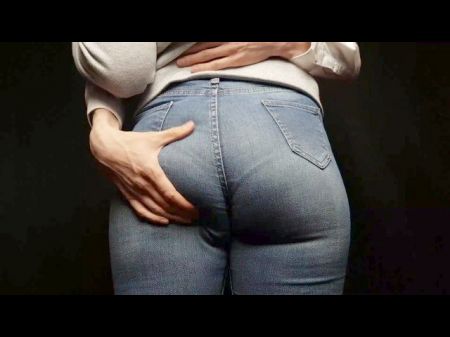 Sumptuous Nymph With A Massive Arse In Tight Denim