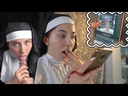 Naive Nun Is Tricked By And Exorcises A Manstick