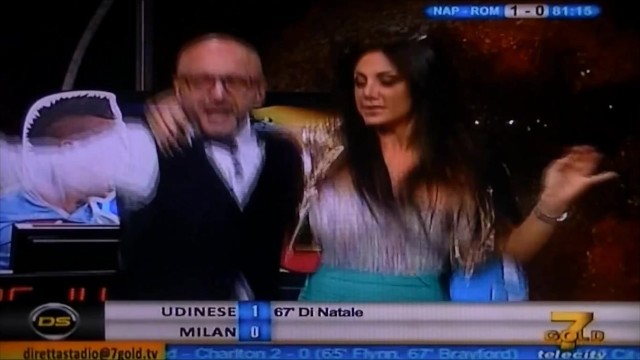 Marika Fruscio Oops Big Boobs Pop Out Of Dress Live Tv