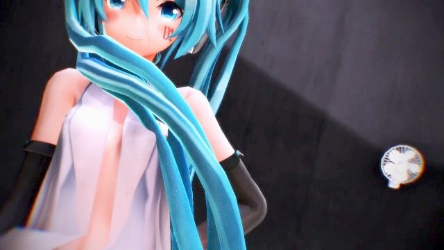 Mmd Hatsune Miku Pink Cat